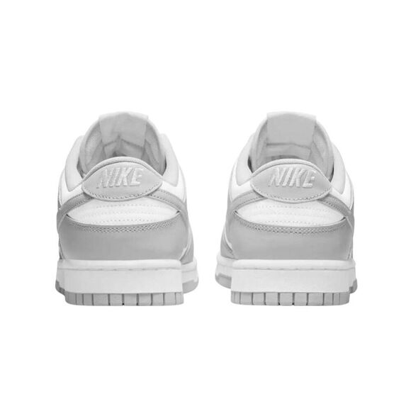 NWB NIKE Dunk Low Retro "White/Grey Fog" Sneakers Size 9 - Picture 5 of 6
